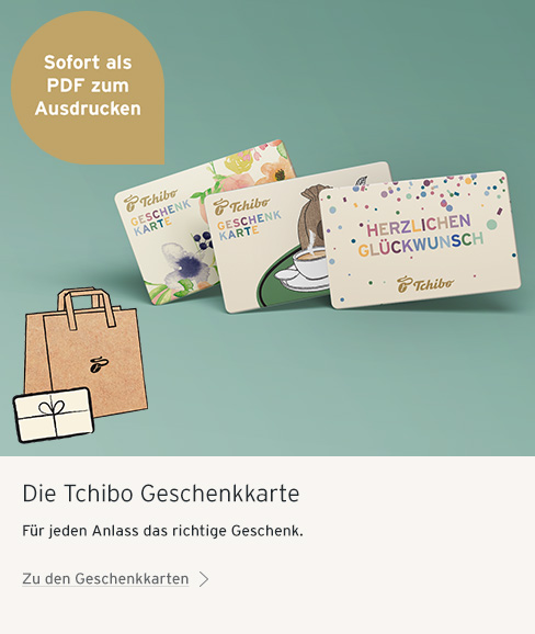 Die Tchibo Geschenkkarte