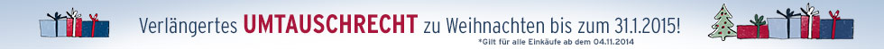 Tchibo verlängertes Umtauschrecht
