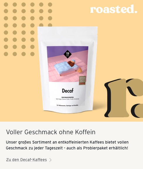 Specialty Coffee Decaf von 19grams bei roasted.
