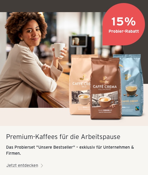 Tchibo Kaffee Probierset "Unsere Bestseller"