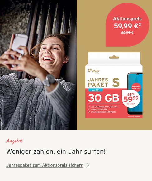 Tchibo MOBIL PriceOff Jahrespaket S