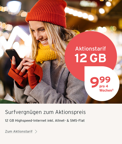 Tchibo Mobilfunk Weihnachtsspecial