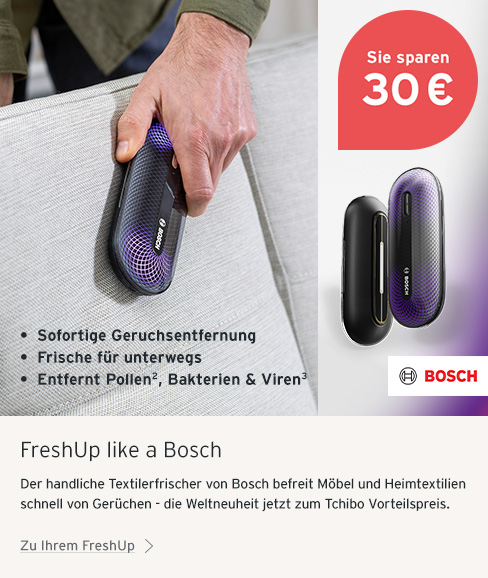 Textilerfrischer FreshUp von Bosch