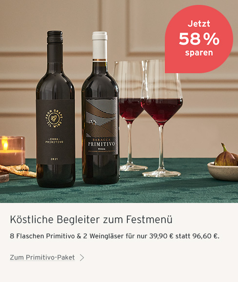Hawesko Rotwein-Paket mit Tchibo Vorteil