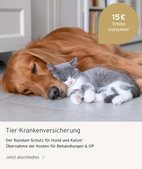 Tierkrankenversicherung mit Tchibo