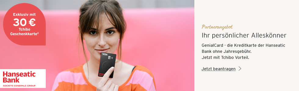 Tchibo HanseaticBank GenialCard Aktion
