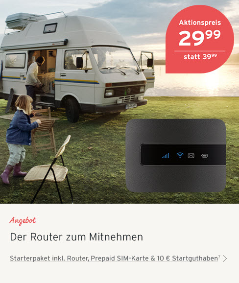 Wlan router to go