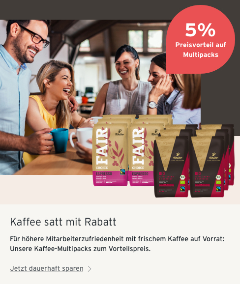 5 % Vorteil auf Vorratspackungen