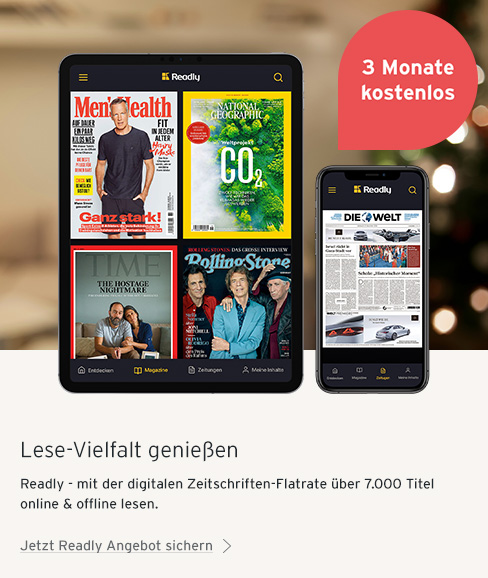 Die digitale Zeitschriften-Flatrate mit Readly lesen