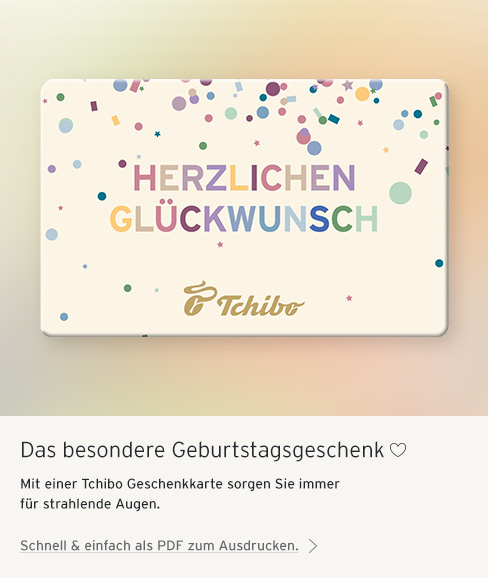 Tchibo Geschenkkarte