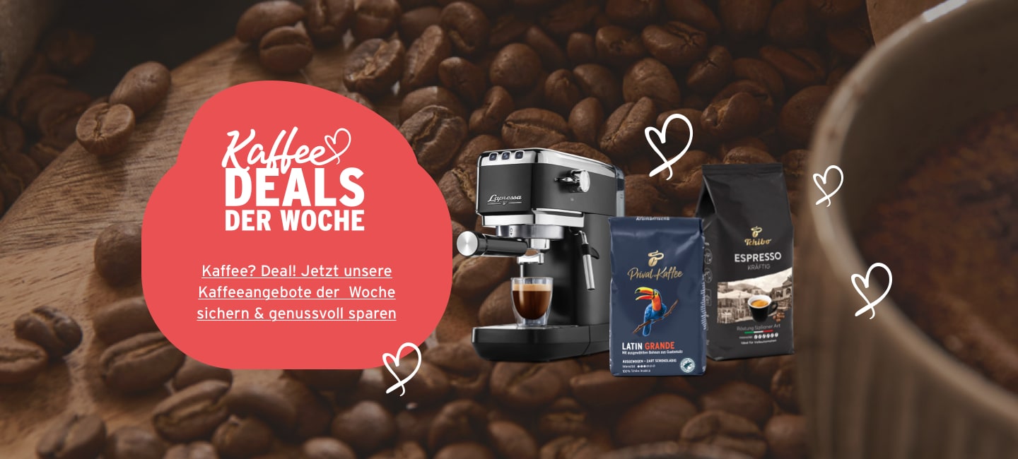 Kaffee Deals der Woche
