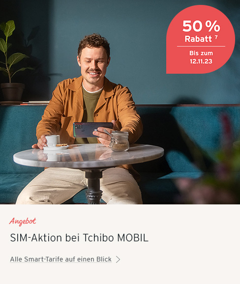 Rabattaktion bei Tchibo Mobil