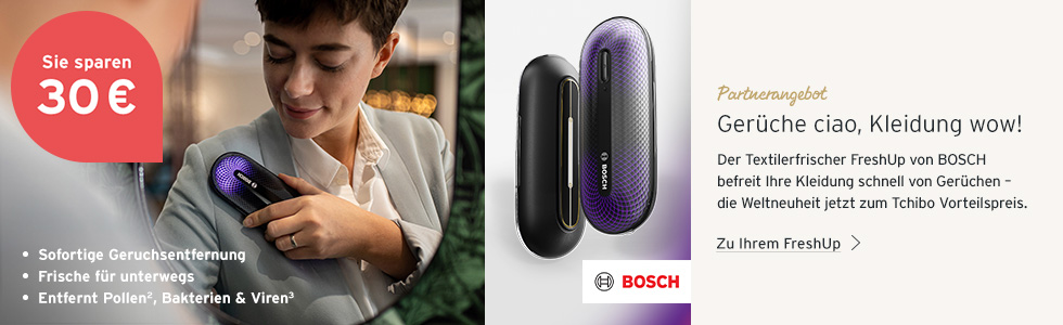 Textilerfrischer FreshUp von Bosch