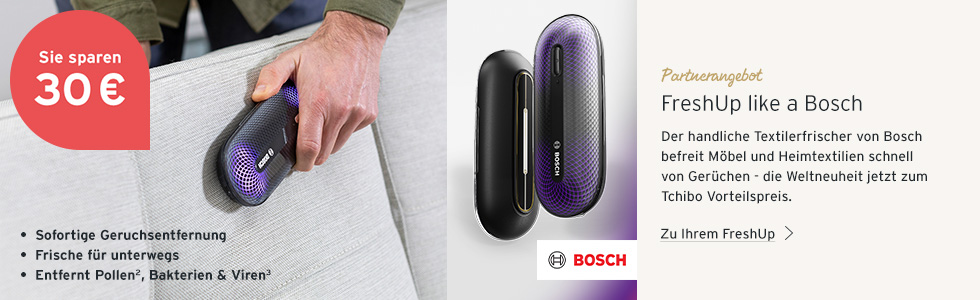Textilerfrischer FreshUp von Bosch