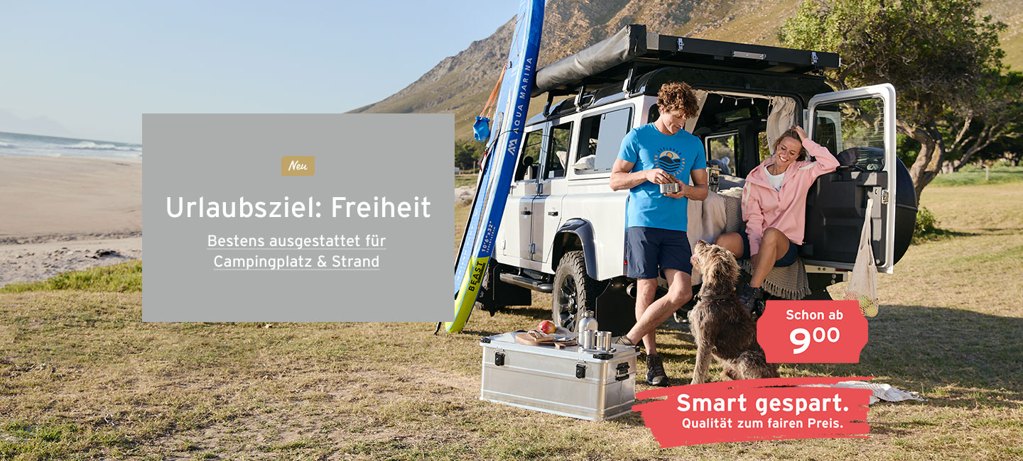 Camping Ausstattung Urlaubsreise