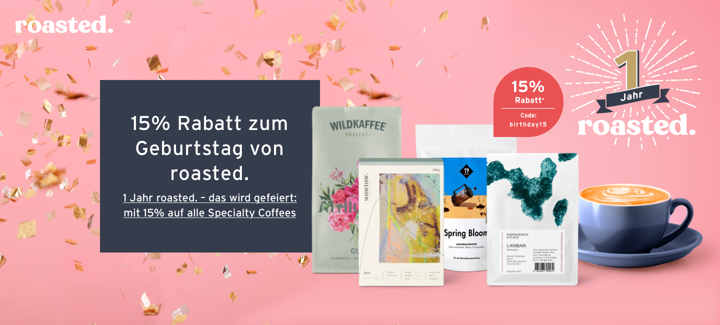 roasted Kaffeeangebot Kaffeepulver