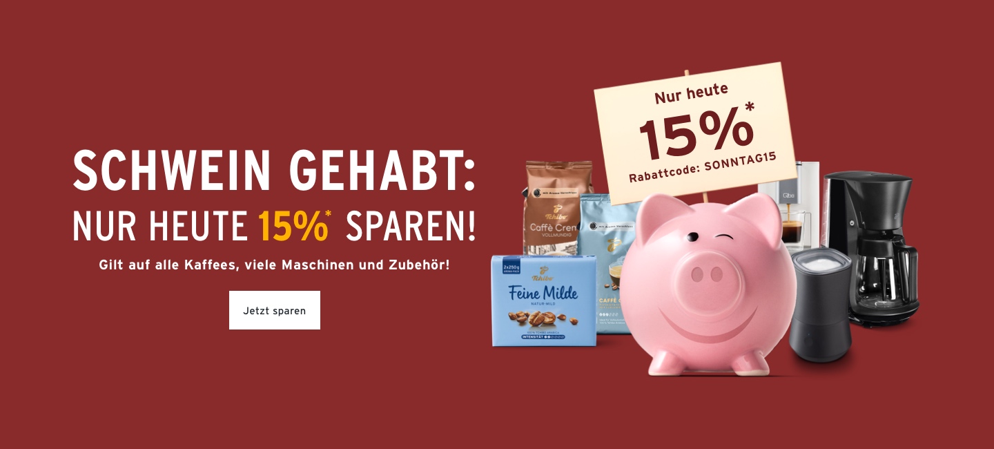 Happy Sunday Kaffeeangebot