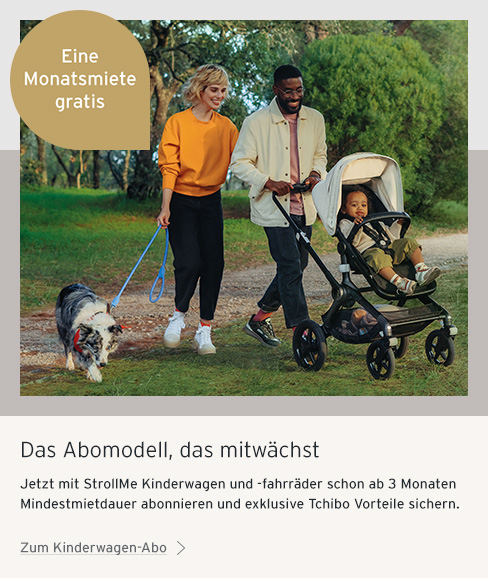 Kinderwagen und -fahrräder Abo