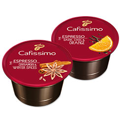 SET: Flavoured Edition – Espresso Dark Choc & Orange und Espresso Cinnamon & Winter Spices – 20 Kapseln