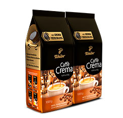 Caffè Crema Vollmundig - 2 x 1kg Ganze Bohne