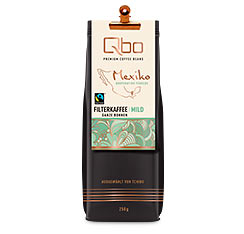 Qbo Premium Coffee Beans »Kooperative Fedecos« Filterkaffee Mild