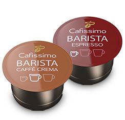 Set aus 10er Kapseln Barista Espresso und Caffè Crema