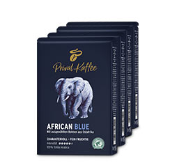 2 kg Privat Kaffee African Blue - Ganze Bohne