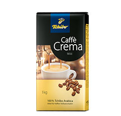 Café crème doux en grains