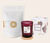 Kaffee-Geschenkset "Sweet Dreams" - 1 x 250 g Filterkaffee Ganze Bohne und Duftkerze »Pinot Noir«