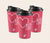 3er Mehrwegbecher-Set With Love