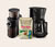 Tchibo Filterkaffeemaschine »Let's Brew«, schwarz (inkl. elektrischer Kaffeemühle und 500 g Beste Bohne)
