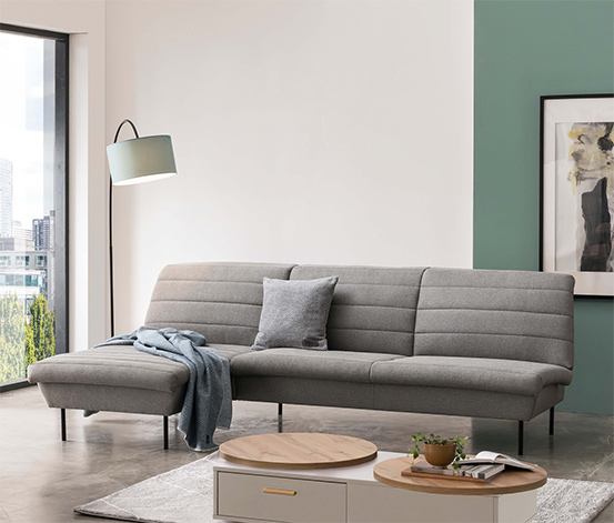 LOOKS by Wolfgang Joop Ecksofa links steel online bestellen LOOKS by Wolfgang Joop Ecksofa links steel online bestellen