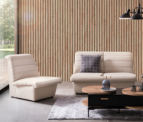 LOOKS by Wolfgang Joop 2-Sitzer creme online bestellen