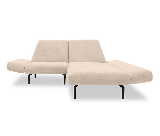 Ecksofa »Avellino« mit 1-Sitzer rechts creme online bestellen
