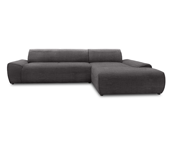 Frenzy Ecksofa mit Sitztiefenverstellung anthrazit online bestellen