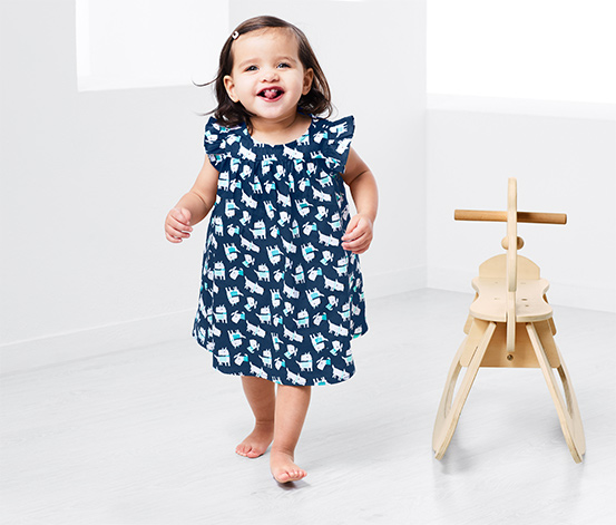Gewebtes Kleid