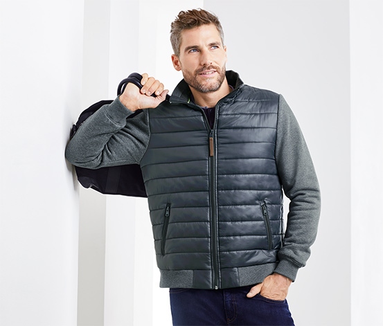 Sweat-Steppjacke