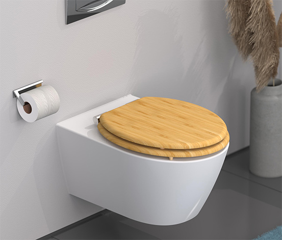 Schütte WC-Sitz »Bambus« mit Absenkautomatik