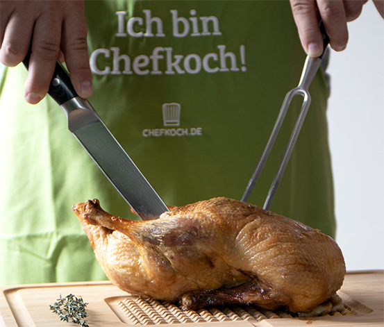 Chefkoch-Tranchierbesteck, 2er-Set