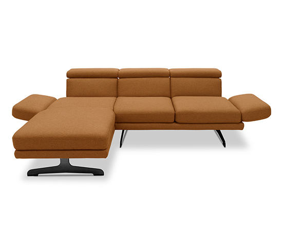 Ecksofa »Amantea« links messingfarben online bestellen