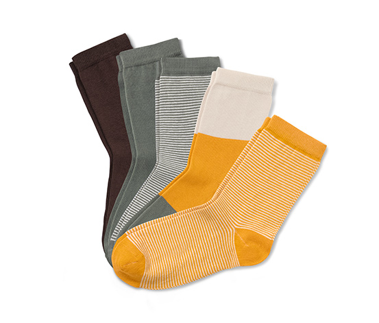 5 Paar Socken, grün online bestellen bei Tchibo 640557
