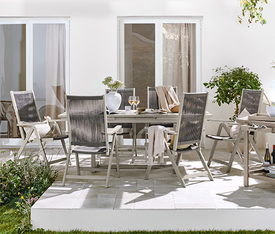 Dining-Set »Jara« mit Ausziehtisch