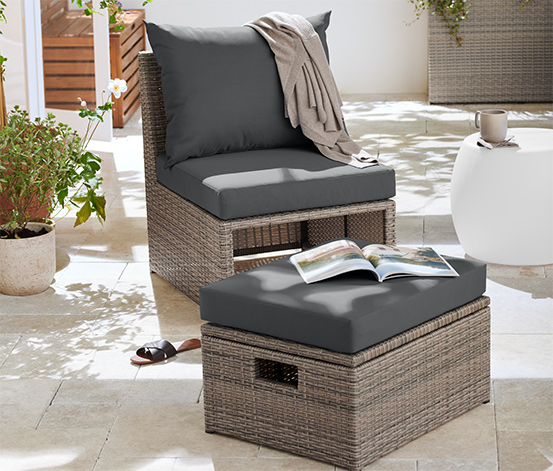 Lounge-Sessel »Thore« mit Ausziehfunktion