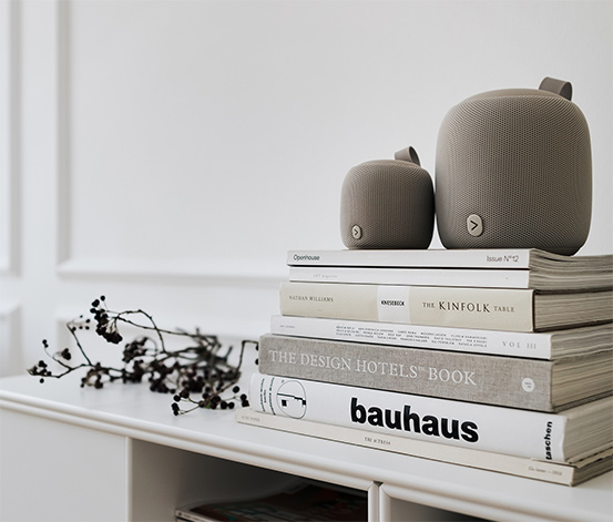 Design-Bluetooth®-Lautsprecher, L, grau