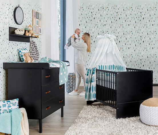 Schardt Kinderzimmer-Set »Melody« 2-teilig schwarz online bestellen