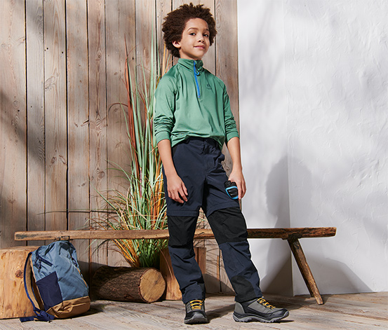 2-in-1-Funktionshose blau online bestellen