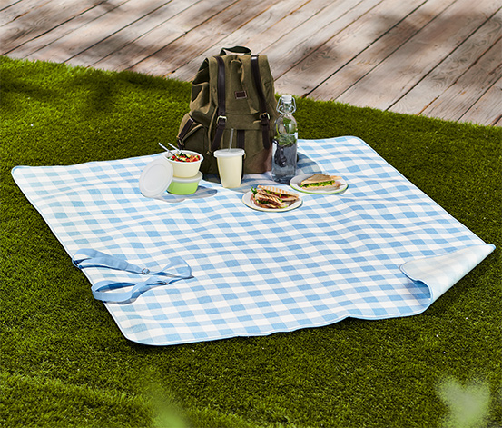 Karierte Picknickdecke klein online bestellen