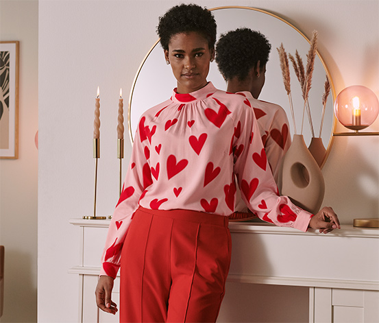 Bluse mit Print online bestellen
