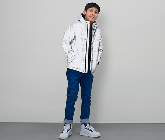 Reflektierende Kinder-Steppjacke online bestellen bei Tchibo 666254