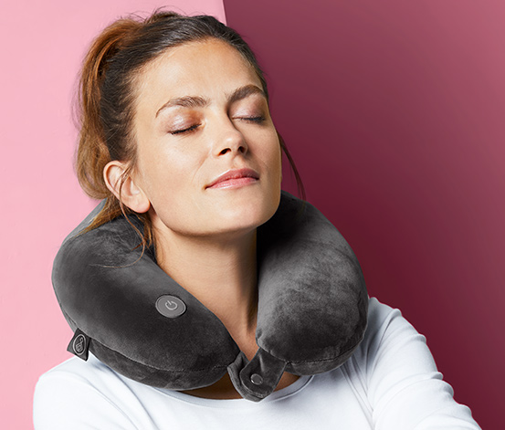 Nackenkissen mit Vibrationsmassage 
